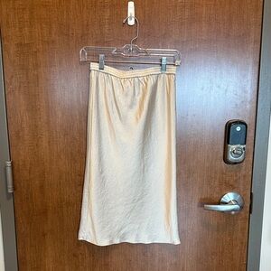 Wilfred Gold Slip Skirt